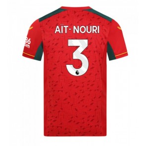 Wolves Rayan Ait-Nouri #3 Bortatröja 2023-24 Kortärmad